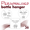 Bottle hanger 36