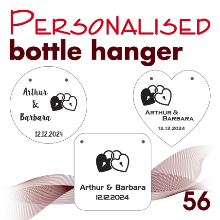Bottle hanger 56