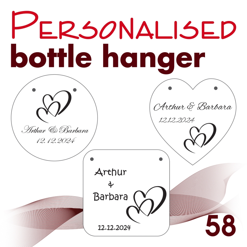 Bottle hanger 58