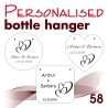 Bottle hanger 58