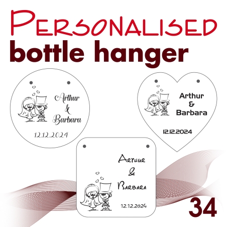 Bottle hanger 34