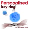 Key ring 033 - pompon
