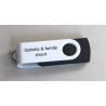 USB black + white