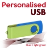 USB blue + light green