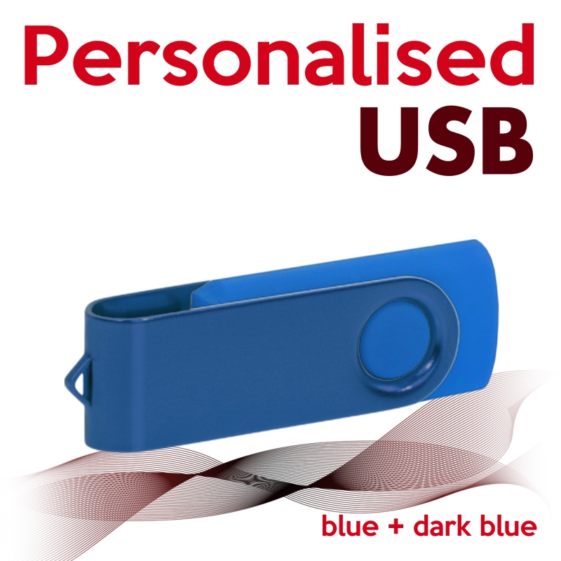 USB blue + dark blue