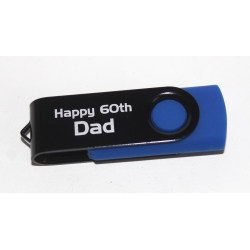 USB blue + black