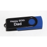 USB blue + black