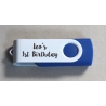 USB blue + white