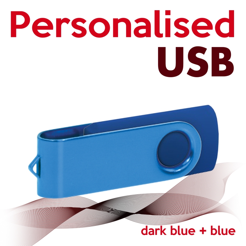 USB dark blue + blue