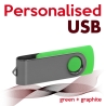 USB green + graphite