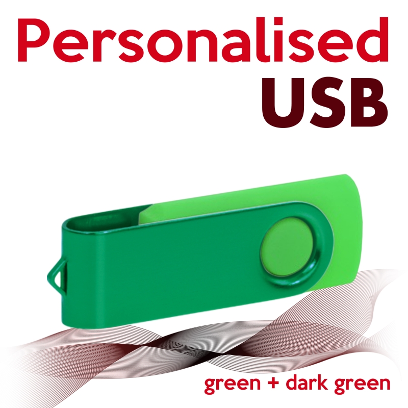 USB green + dark green