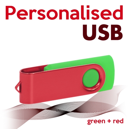 USB green + red