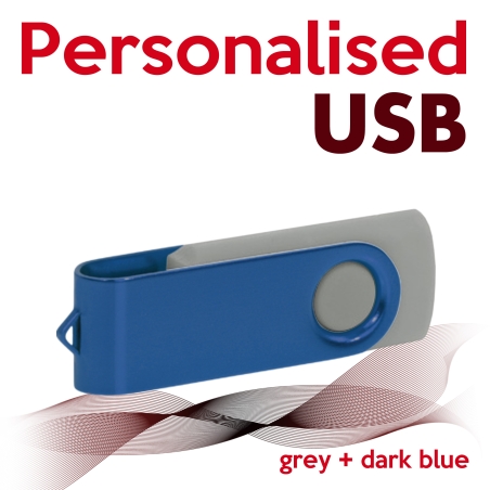 USB grey + dark blue