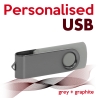 USB grey + graphite