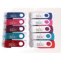 USB grey + turquoise