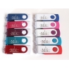 USB grey + turquoise