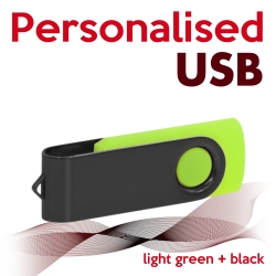 USB light green + black