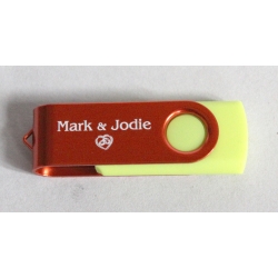 USB light green + red