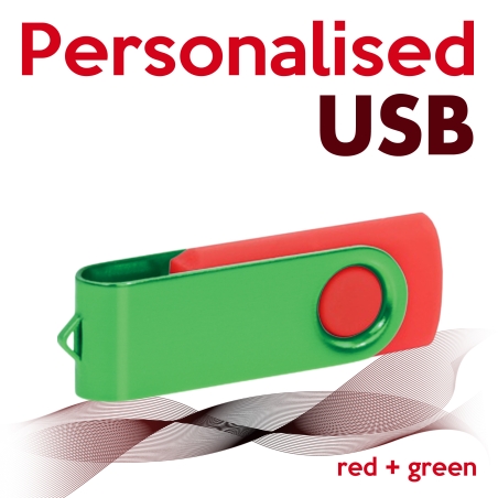 USB red + green