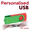 USB red + green