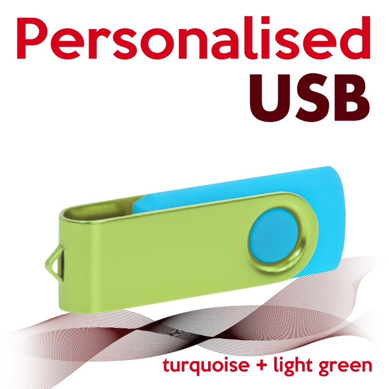 USB turquoise + light green