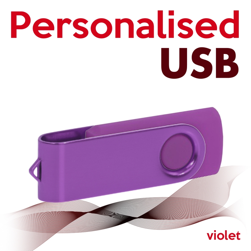 USB violet