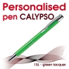 Calypso 13 green lacquer