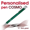 Cosmo 13 dark green