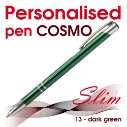 Cosmo Slim 13 dark green