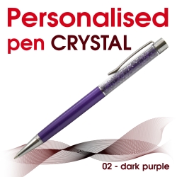 Crystal 02 dark purple