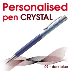 Crystal 09 dark blue
