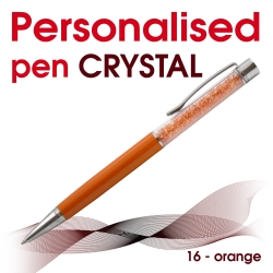 Crystal 16 orange
