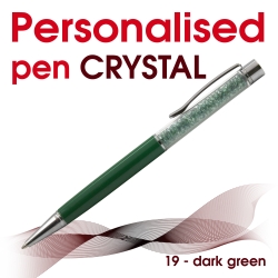 Crystal 19 dark green