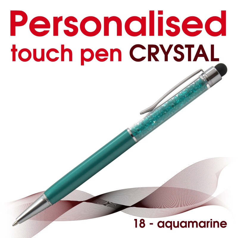 Crystal Touch 18 aquamarine
