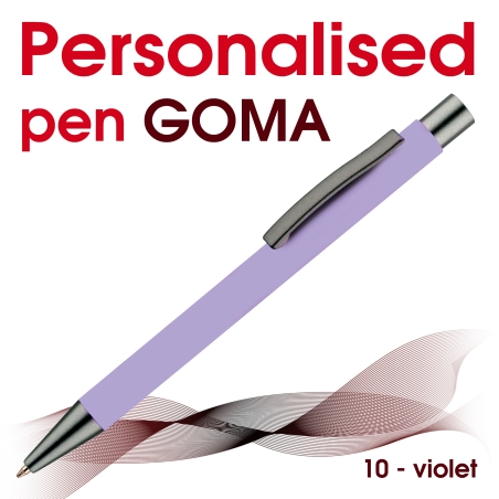 Goma 10 violet