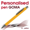 Goma 12 yellow