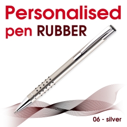 Rubber 06 silver