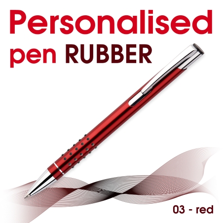 Rubber 03 red