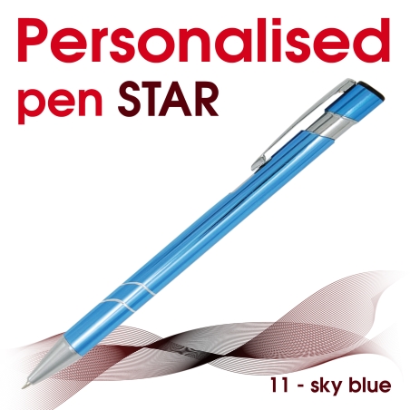 Star 11 sky blue