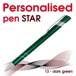 Star 13 dark green
