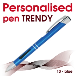 Trendy 10 blue