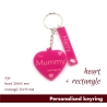 Belongs to - Heart rectangle -