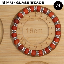 Unique Beaded Bracelets 124F