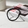 Unique Pearl Black Beaded Bracelets 440A