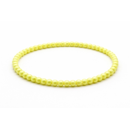 Unique Pastel Lime Beaded Bracelets 404A