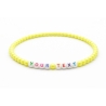 Unique Pastel Lime Beaded Bracelets 404N