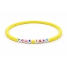 Unique Pearl Yellow Beaded Bracelets 405N