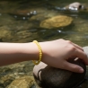 Unique Pearl Yellow Beaded Bracelets 405A