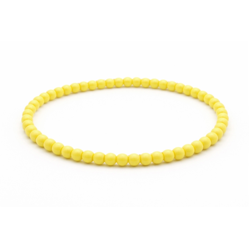 Unique Yellow Beaded Bracelets 406A