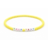 Unique Yellow Beaded Bracelets 406N